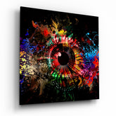 Illustration Eye Glass Wall Art.